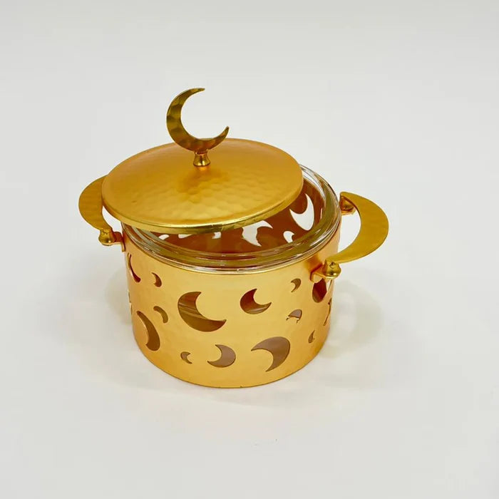 0.5L Capacity Mini Food Warmer 0.5L Stainless Steel - Gold