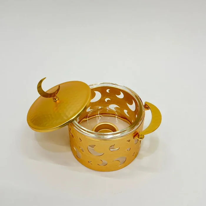 0.5L Capacity Mini Food Warmer 0.5L Stainless Steel - Gold