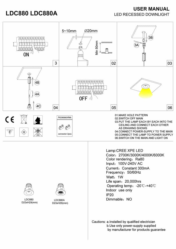 chrome LED plinth lights installation guide