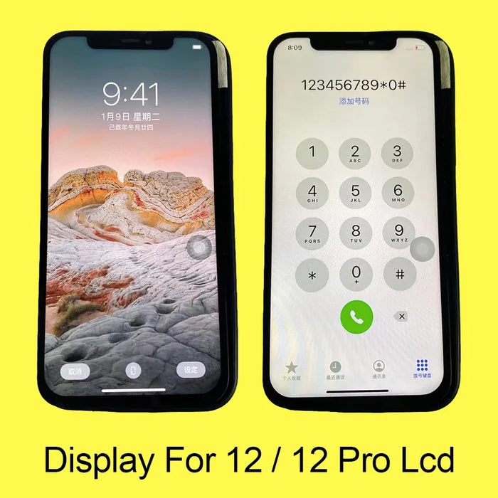 100% New Premium Lcd For iPhone 12 Pro Display Touch Screen Replacement Factory Display Lcd