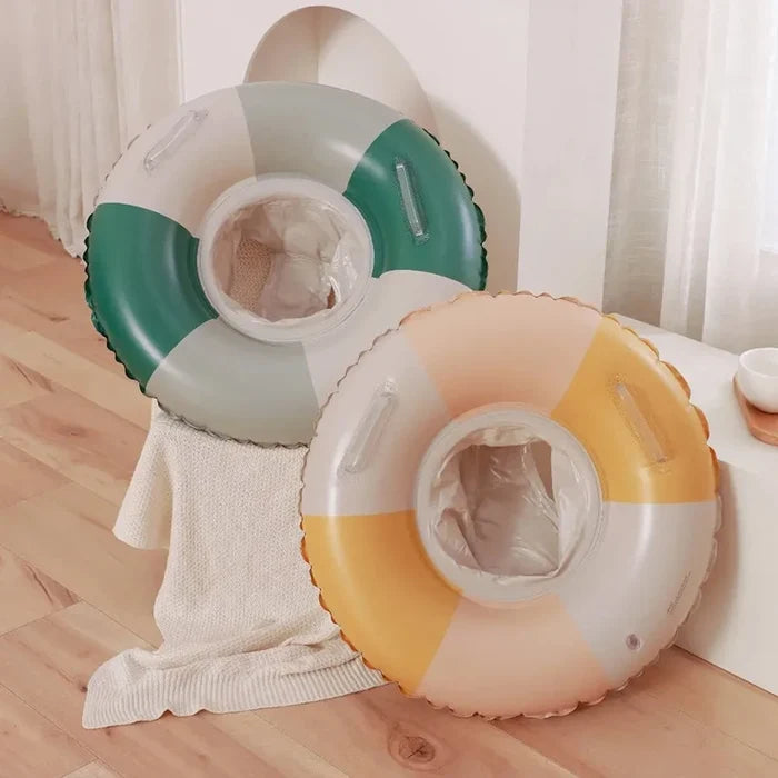 1Pcs Swim Tube Pool Float Inflatable Swim Ring For Summer Beach Water Play Swimming Seat Ring   ﻿ ﻿ ﻿