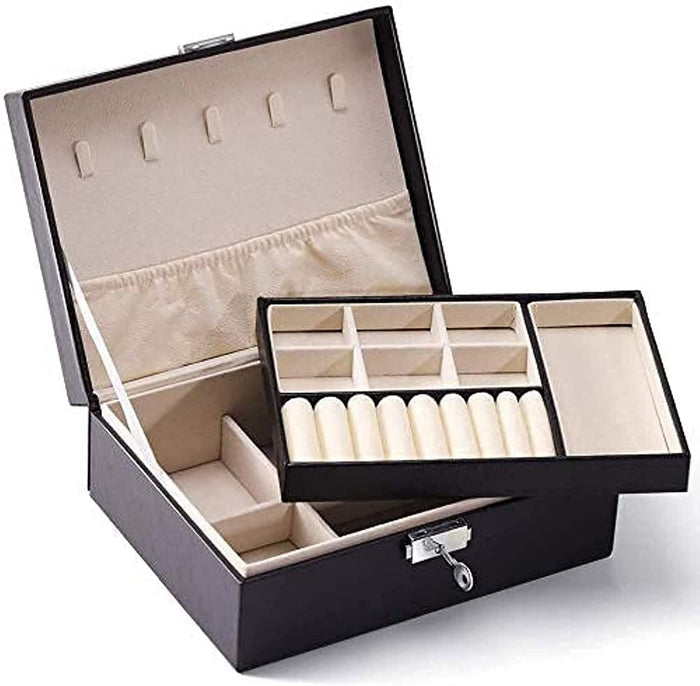 2-Layer Women's Jewelry Box