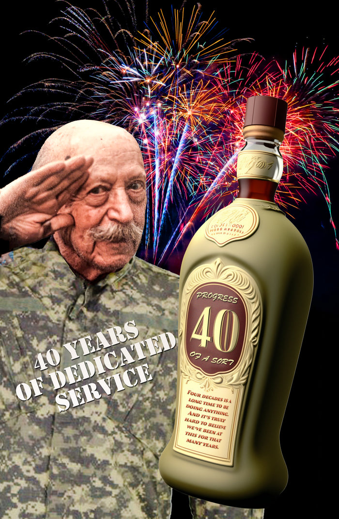 40 Years of Dedicated Service T-Shirt