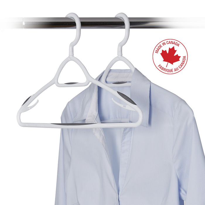 5 Pack Deluxe Swivel, Non-Slip Clothes Hanger - Cool Grey - Style 6000