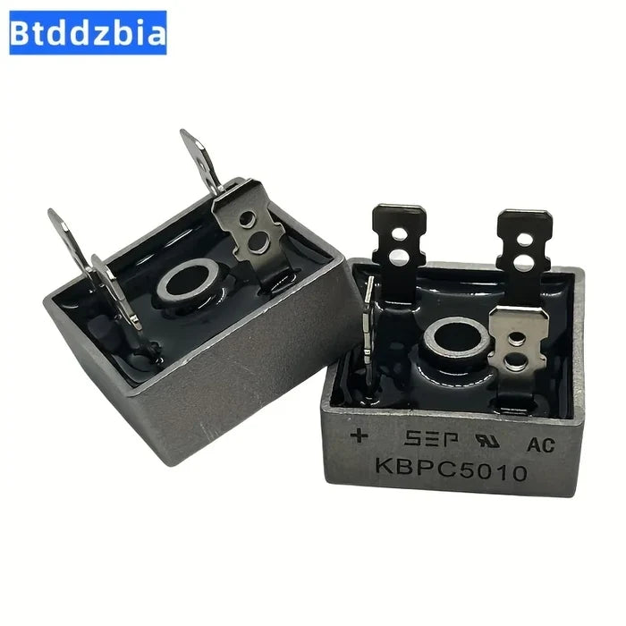 5pcs Diode Bridge Rectifier Kit KBPC5010 50A 1000V Diode Electronic Components