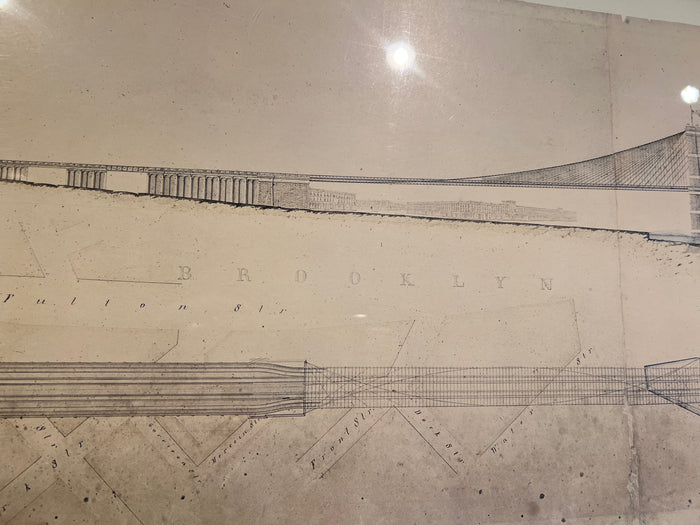 Copy of a Brooklyn Bridge Elevation Drawing