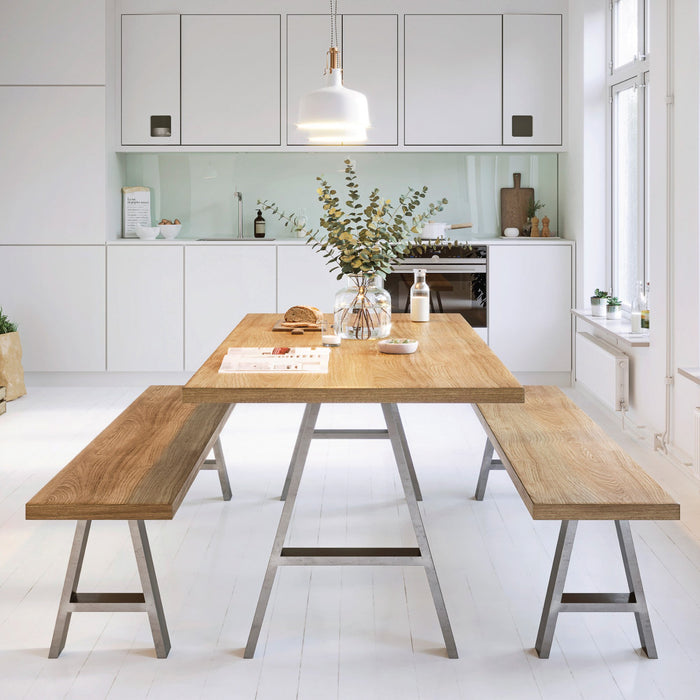 A - Frame Industrial Legs - TABLE/DESK (H71CM X W58CM) -