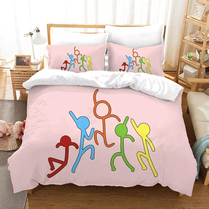 Alan Becker Bedding Set Quilt Cover Without Filler