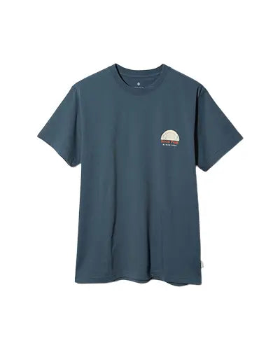 Alpha Breeze Typography T-Shirt - Snow Peak