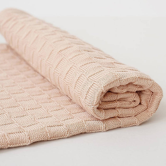 American Made Organic Cotton Baby Blanket