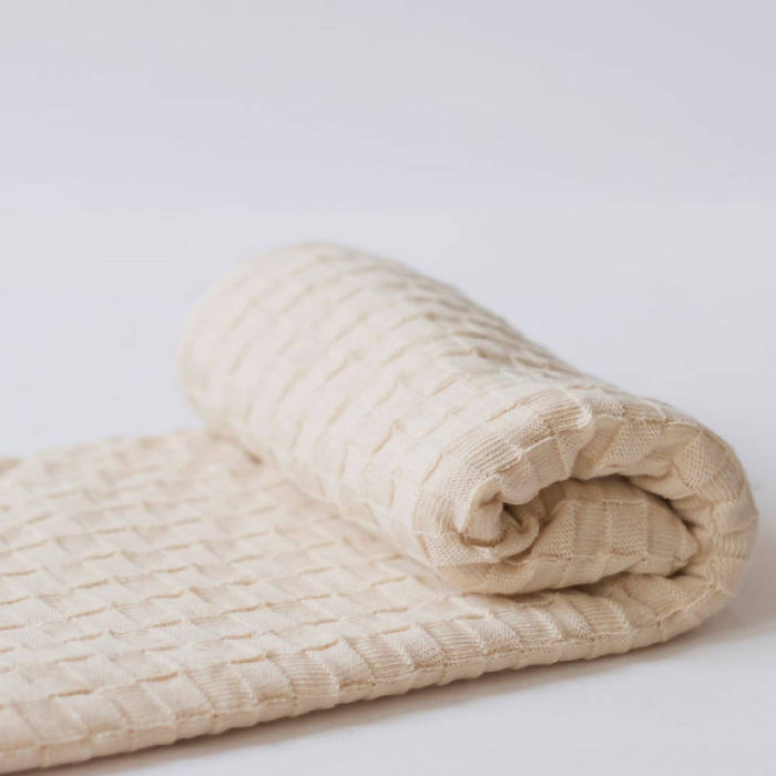 American Made Organic Cotton Baby Blanket