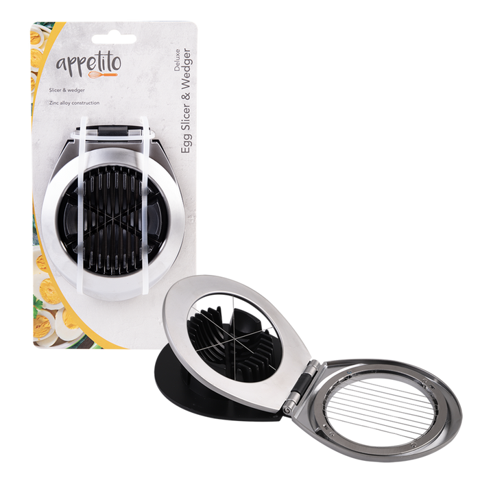 Appetito Deluxe Egg Slicer & Wedger