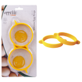 Appetito Pansafe Silicone Egg Rings Set of 2 - Yellow