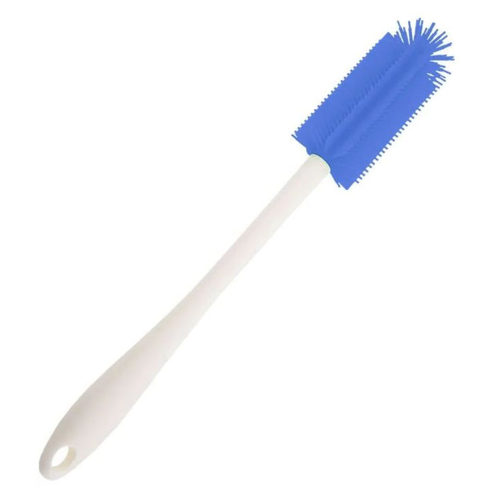 Appetito Silicone Bottle Brush 35.5x4.5cm - Blue