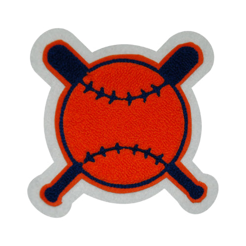 Athletics-Baseball/Softball Crossed Bats w/ Ball 3