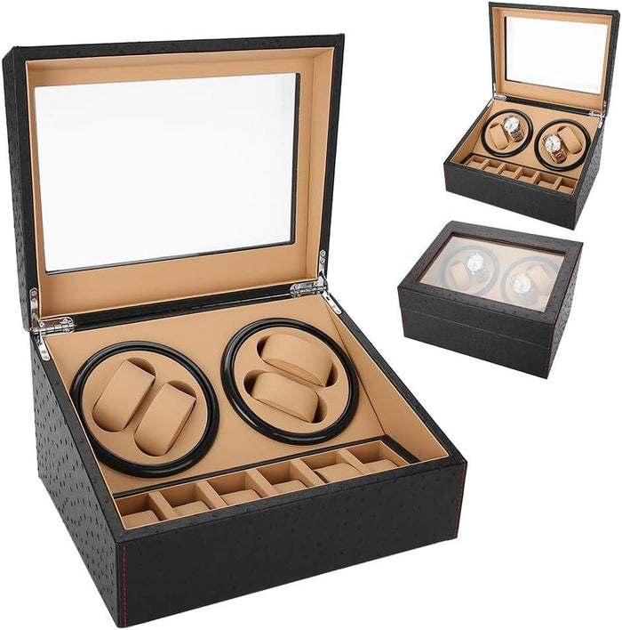 Automatic Rotating Watch Winder & Display Box