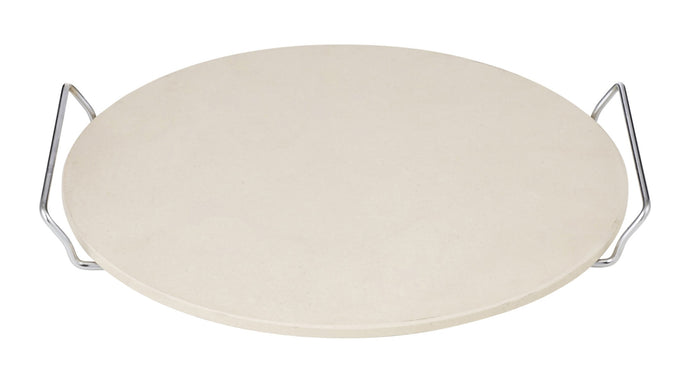 Avanti Pizza Stone With Serving Rack 33cm