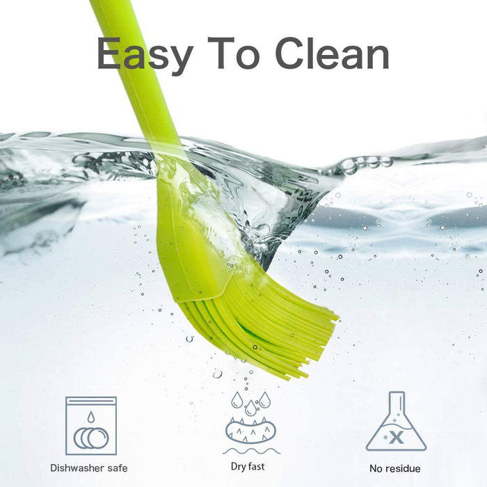 Avanti Silicone Large Basting Brush - 26cm - Green
