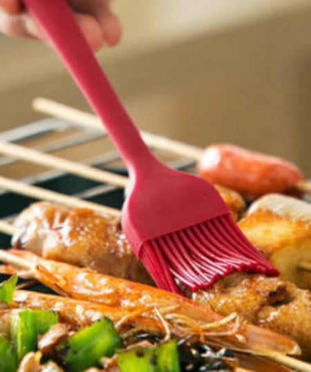 Avanti Silicone Large Basting Brush - 26cm - Red