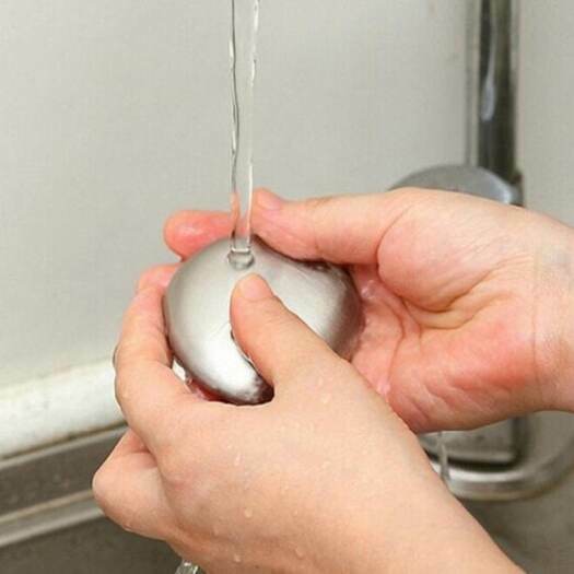 Avanti Stainless Steel Soap With Plastic Tray
