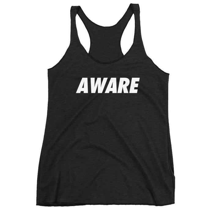 AWARE-Women's Racerback Tank