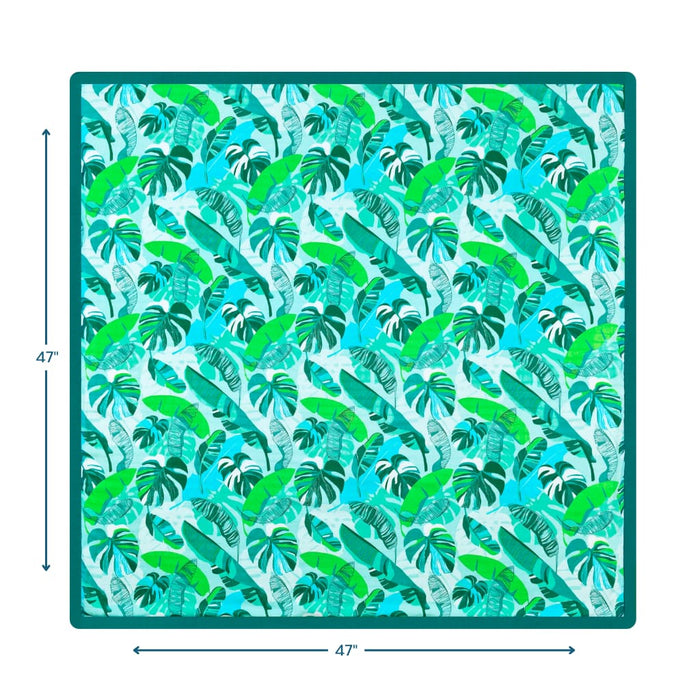 Backyard Oasis Baby Quilt