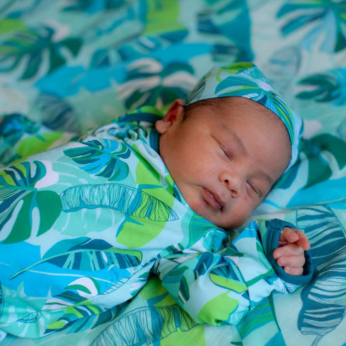 Backyard Oasis Bamboo Layette Gown