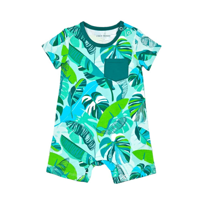 Backyard Oasis Shortie Bamboo Romper