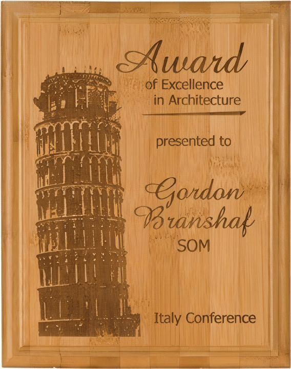 Bamboo Plaque - Schoppy's Since 1921