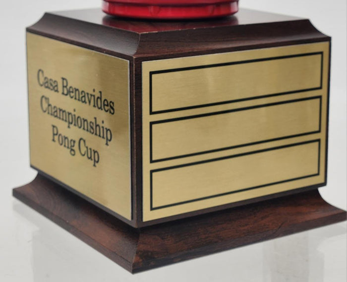 Beer Pong Trophy - Large - Schoppy's Since 1921
