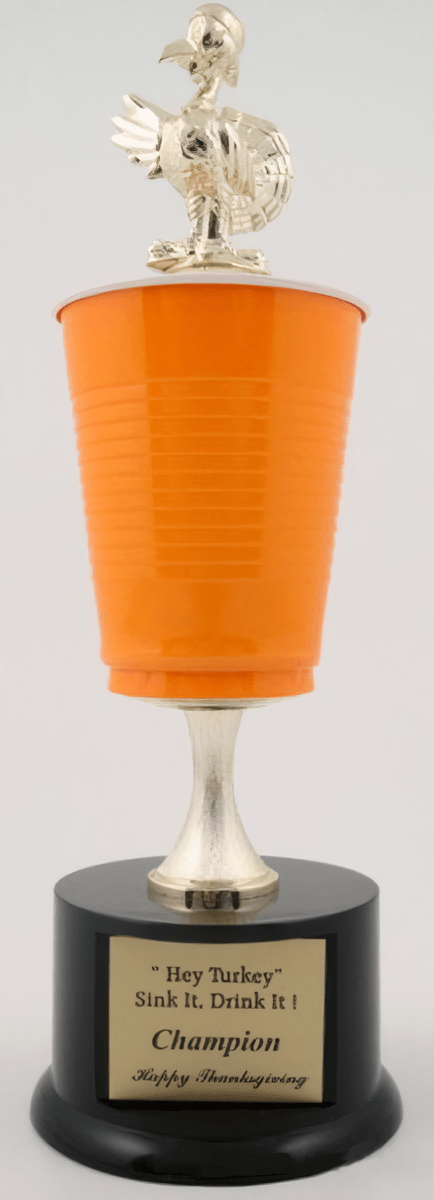 Beer Pong Trophy - Thanksgiving Edition - Schoppy's Since 1921
