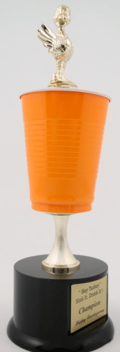 Beer Pong Trophy - Thanksgiving Edition - Schoppy's Since 1921