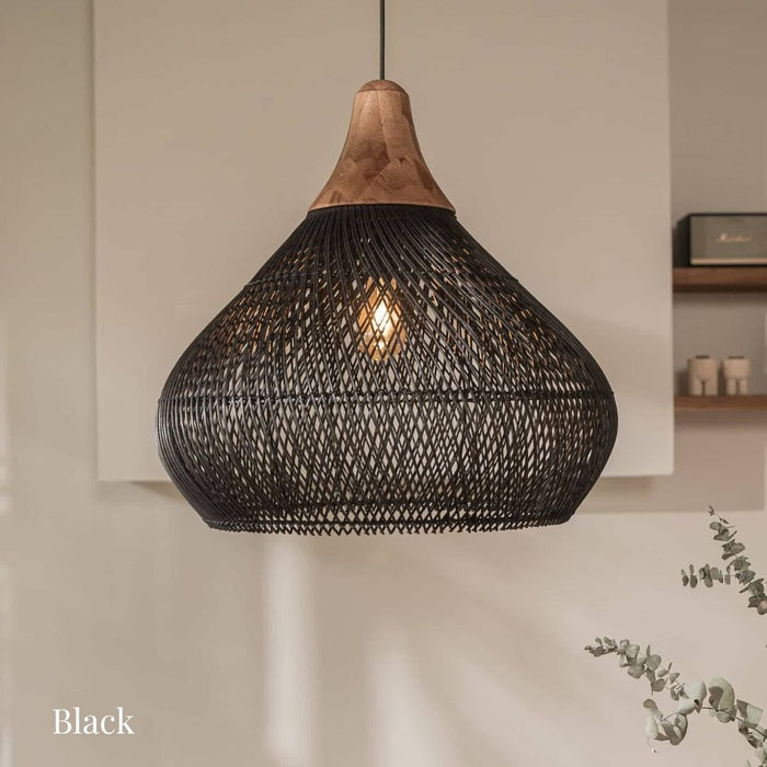 Bell Lamp - Medium - 50cm Diameter - Black -