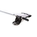 BetterM 10 Pcs Stainless Steel Pants Skirt Hangers, Trouser Stand Holder With 2 Adjustable Clips
