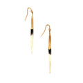 Bionic Quill Earrings White