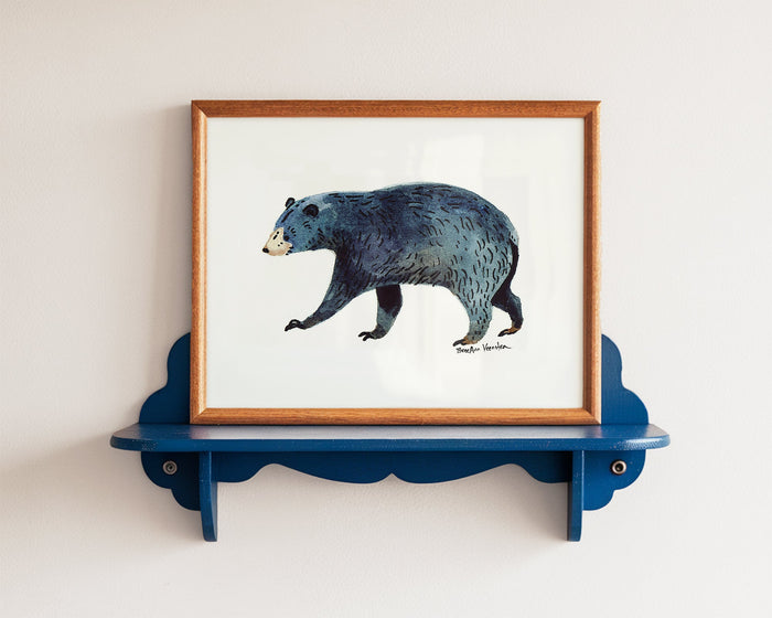 Black Bear Art Print