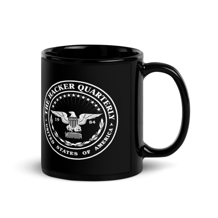 Black Glossy Hacker Mug