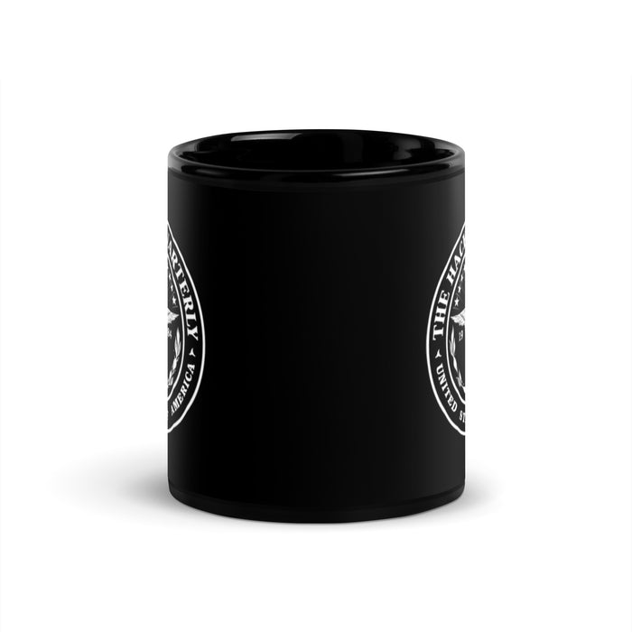 Black Glossy Hacker Mug