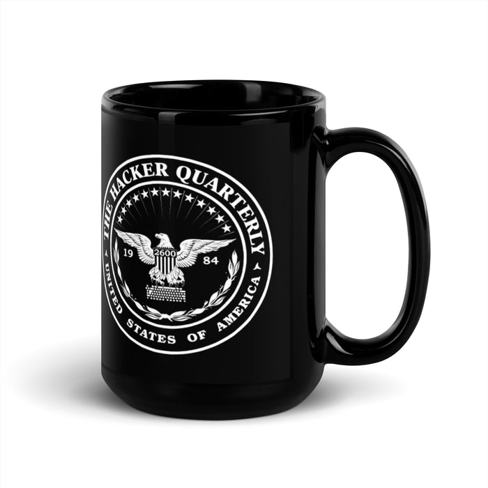 Black Glossy Hacker Mug