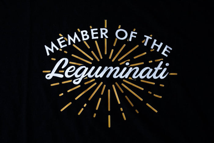 Black Leguminati T-Shirt - Rancho Gordo