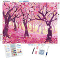 Blossoming Cherry Orchard