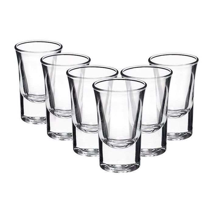 Bormioli Rocco Dublino Shot Glasses 57ml - Set of 6 (Made in Italy)