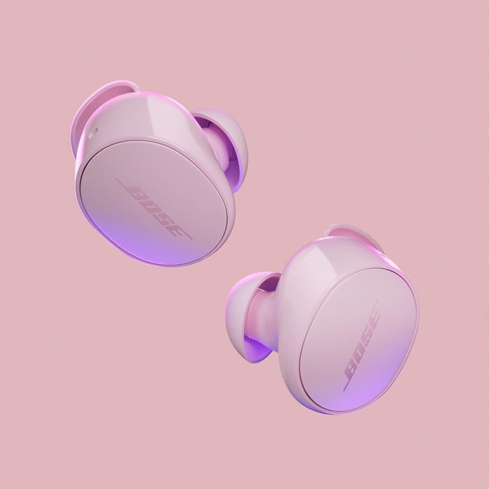 Bose QuietComfort Wireless Noise Cancelling Bluetooth Earbuds ?Premium Sound - Petal Pink