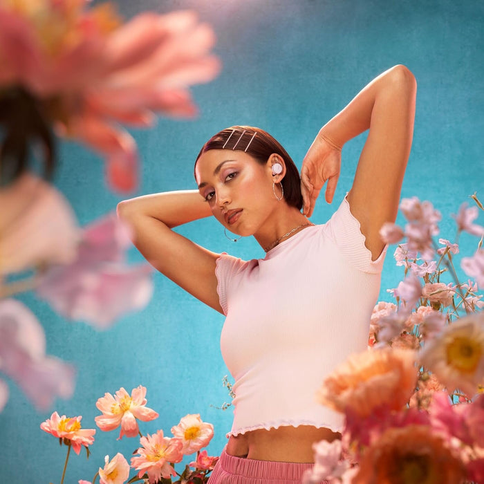 Bose QuietComfort Wireless Noise Cancelling Bluetooth Earbuds ?Premium Sound - Petal Pink