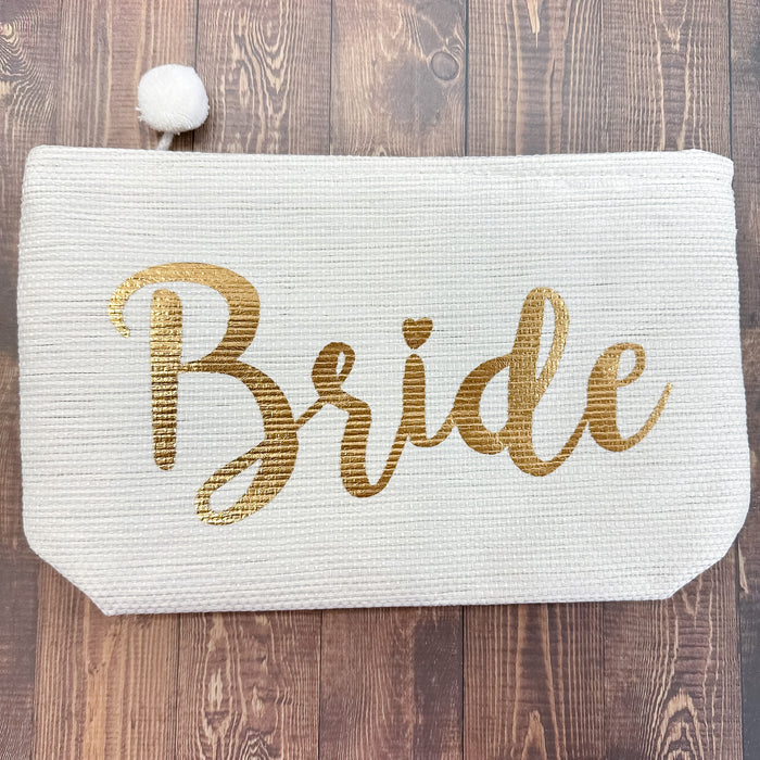 Bride Zip Pouch - Lyla's: Clothing & Gifts - Online and Rockwall Texas Boutique