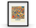 Burnaby British Columbia Map Print - Full Color Map Poster