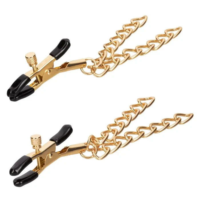 Ride 'em™ Premium Denim Collection Nipple Clamps - Rolik®
