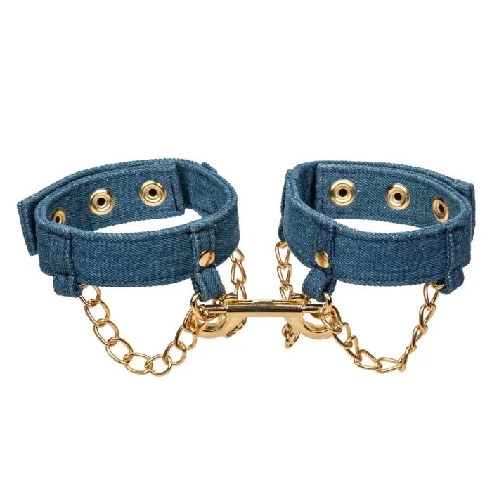 Ride 'em™ Premium Denim Collection Ankle Cuffs - Rolik®