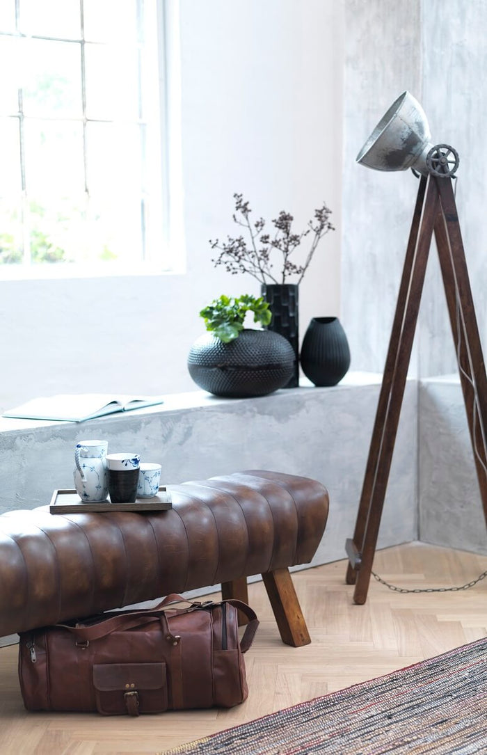 Cannes Floor Lamp | Black | Copper | Raw - Copper -