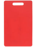 Chef Inox Colour Coded Cutting Board With Handle - Red – 25x40x1.3cm